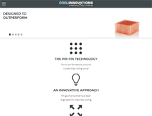 Tablet Screenshot of coolinnovations.com